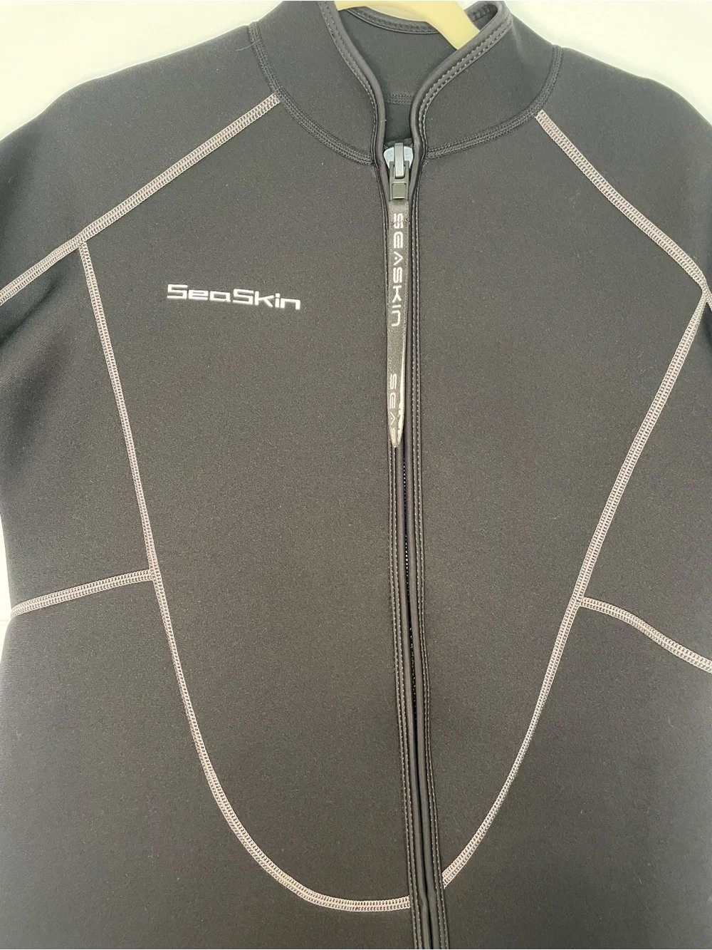 Seaskin Mens Shorty Wetsuit Front Zip XL